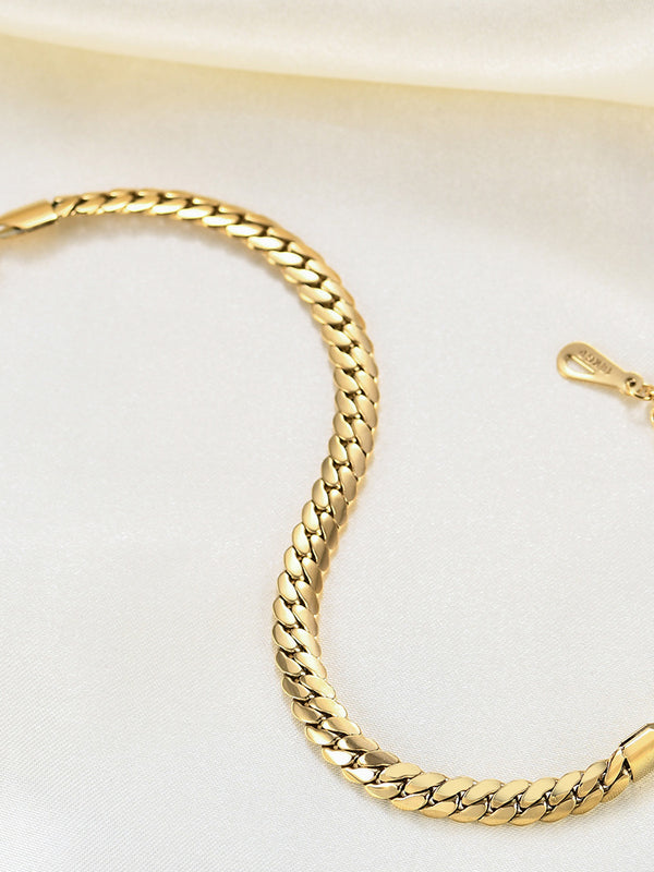 All-matching Cuban Link Chain Bracelet