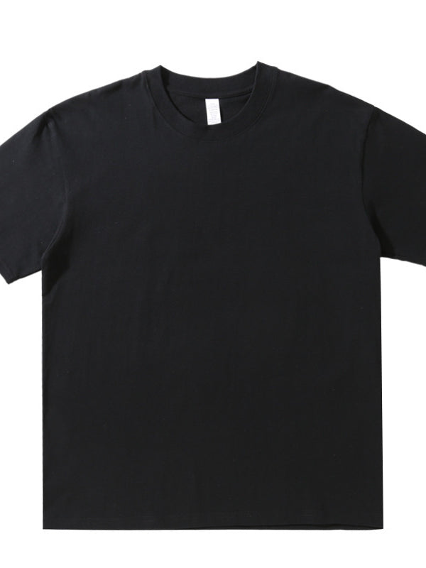 Round Neck Solid T-shirt