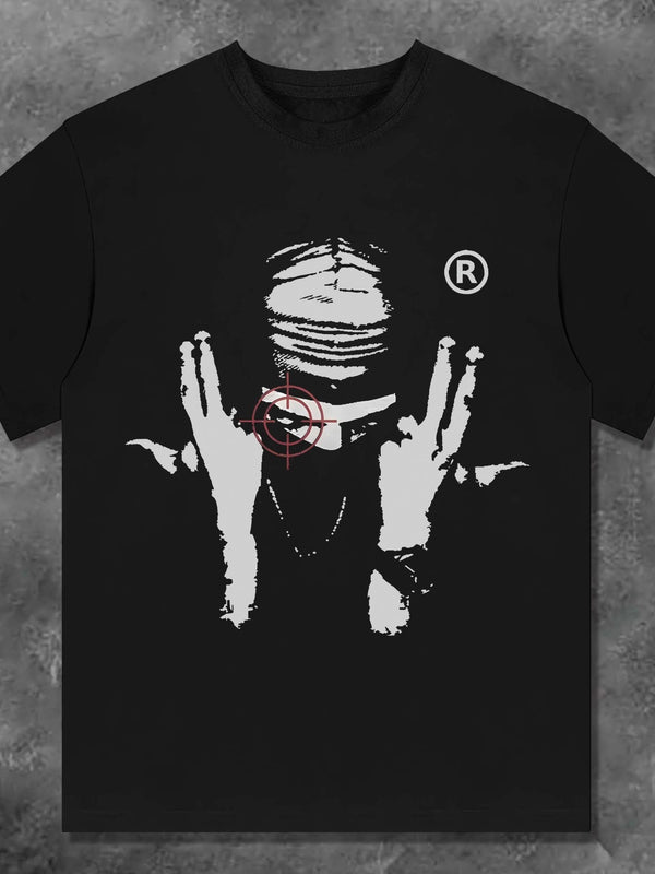 Sign Graphic Tee Black